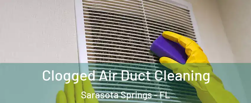  Clogged Air Duct Cleaning Sarasota Springs - FL