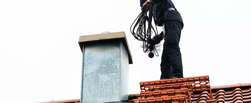Chimney Brush Cleaning in Sarasota Springs, Florida