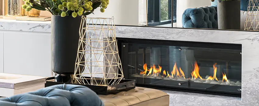 Custom Fireplace Crystals in Sarasota Springs, Florida