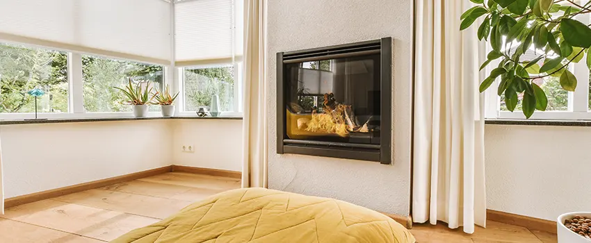 Residential Fireplace Ceramic Glass Installation in Sarasota Springs, FL