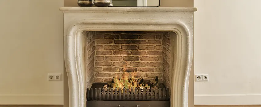 Vintage-style Fireplace Redesign in Sarasota Springs, Florida