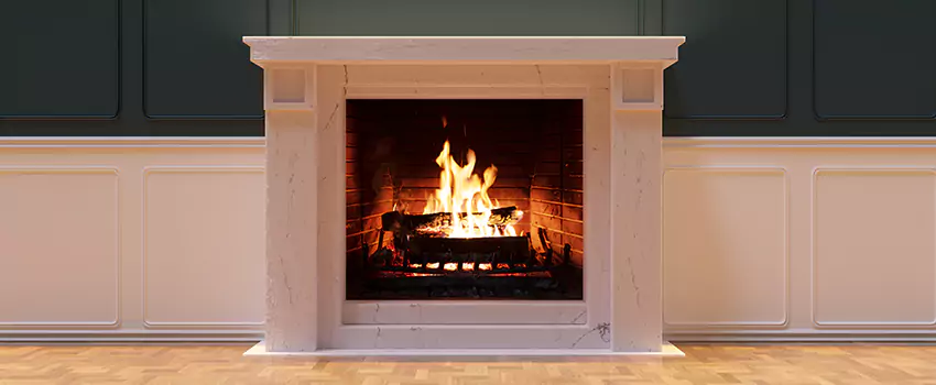 Open Flame Wood-Burning Fireplace Installation Services in Sarasota Springs, Florida
