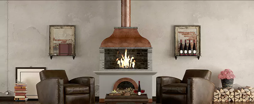 Thelin Hearth Products Providence Pellet Insert Fireplace Installation in Sarasota Springs, FL