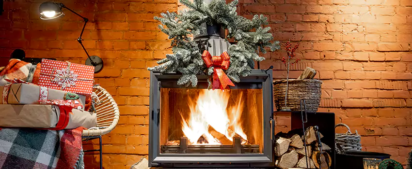 Travis Industries Linear Gas Fireplace Installation in Sarasota Springs, Florida