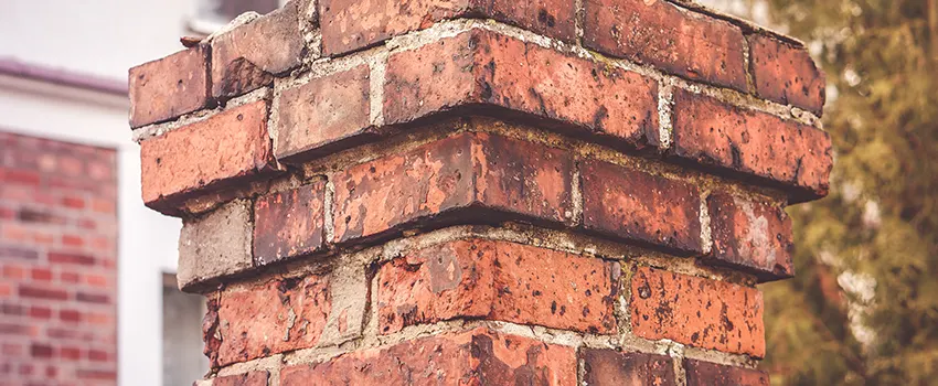 Cracked Chimney Bricks Repair Cost in Sarasota Springs, Florida