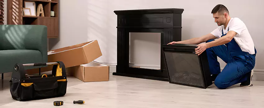 Old Rusted Metal Fireplace Repair And Replacement in Sarasota Springs, FL